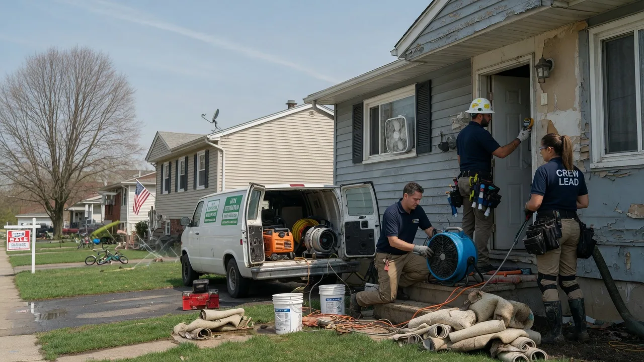 Flood Cleanup in Mishawaka, IN near me